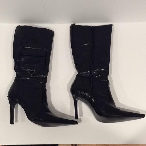 Steven high heeled leather boot - Picture 4 of 7